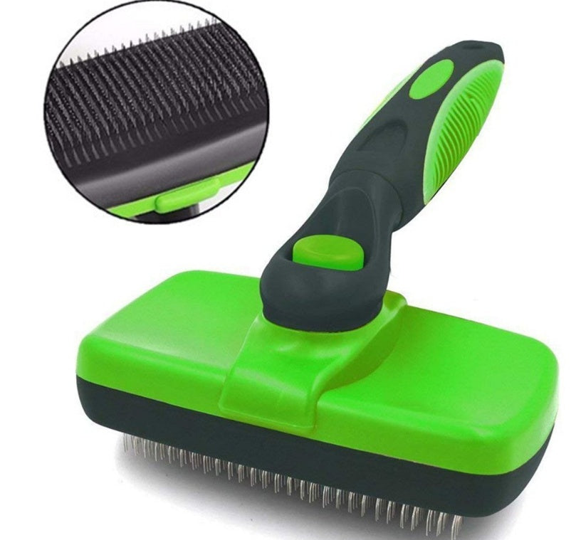 Easy Grooming, Less Mess – Self-Cleaning Pet Brush