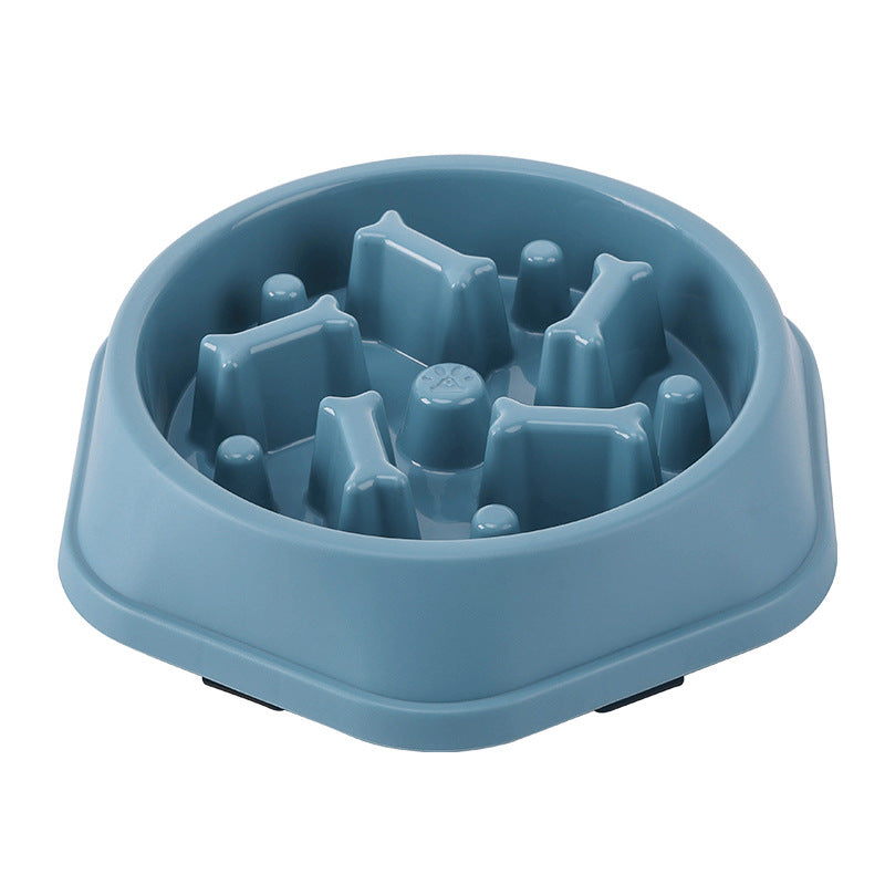 Slow Feeder Dog Bowl Anti Choke Pet Food Dish