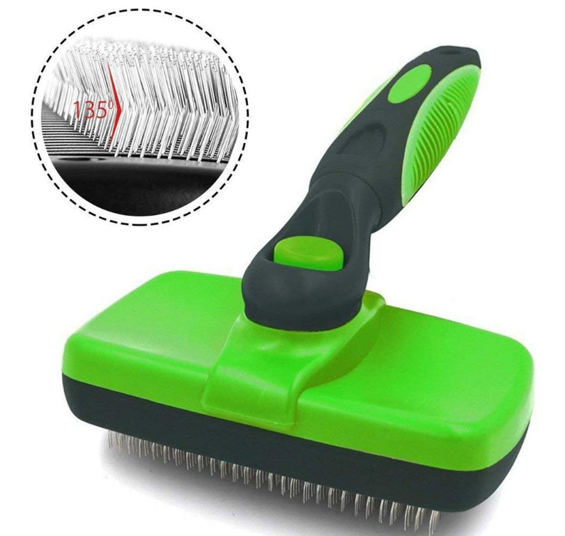 Easy Grooming, Less Mess – Self-Cleaning Pet Brush
