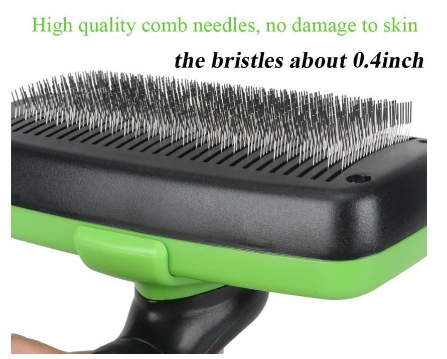 Easy Grooming, Less Mess – Self-Cleaning Pet Brush