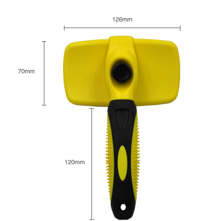 Easy Grooming, Less Mess – Self-Cleaning Pet Brush