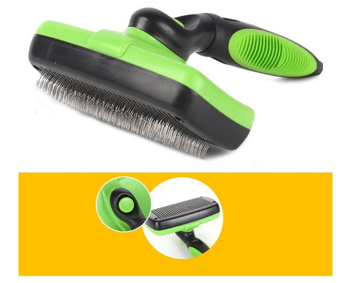 Easy Grooming, Less Mess – Self-Cleaning Pet Brush