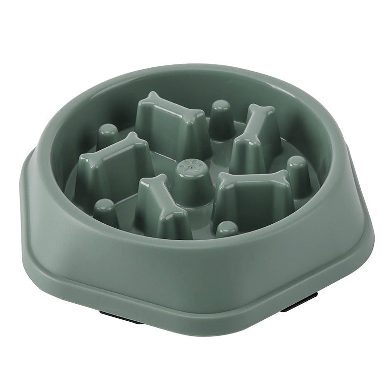 Slow Feeder Dog Bowl Anti Choke Pet Food Dish